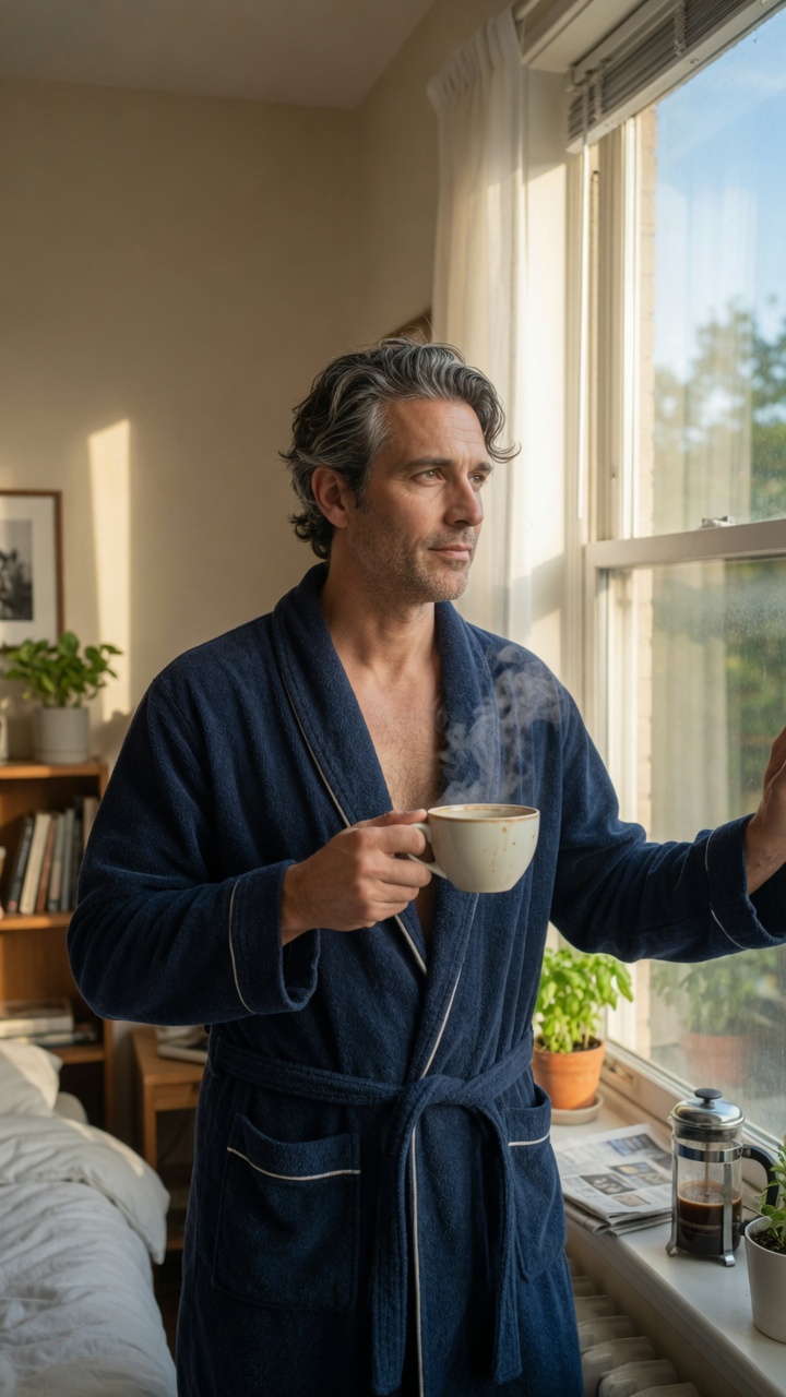 Sunday Morning in His Apartment